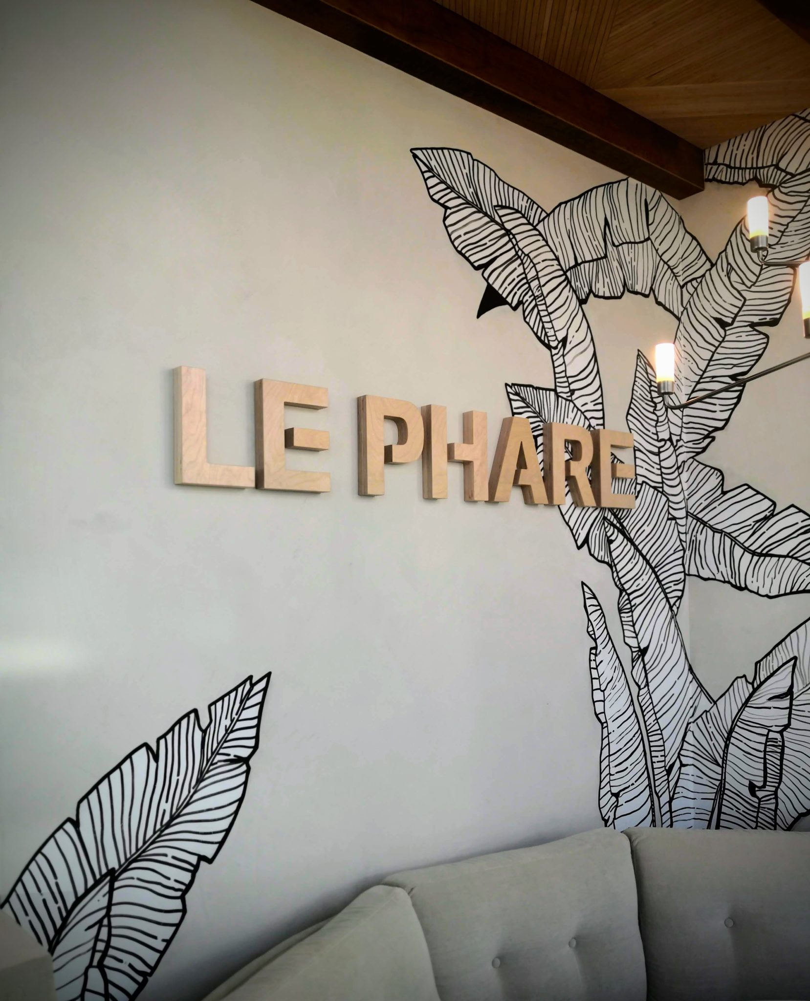 restaurant le phare fresque murale kosydeco peinture murale artistique